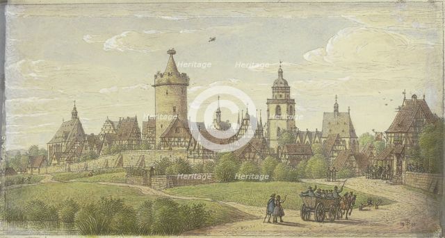 Alsfeld in Upper Hessia, 1900. Creator: Peter Becker.
