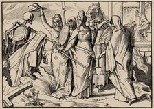 Also a Dance of Death, Sheet I (Resurrection of death), 1849