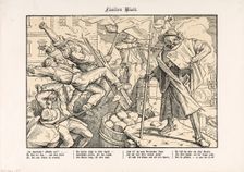 Also a Dance of Death, Sheet V (Death on the barricade), 1849