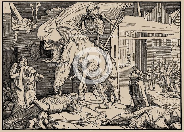 Also a Dance of Death, Sheet VI (Death the Victor), 1849.