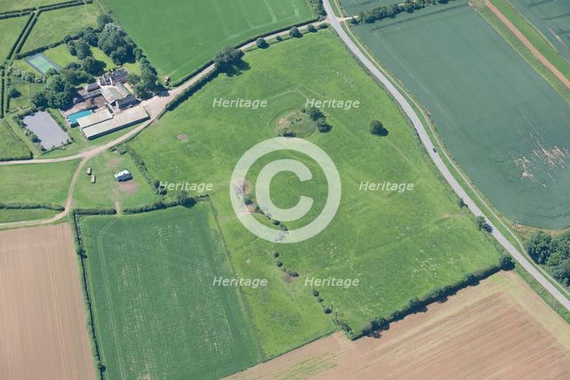 Alstoe Moot and part of Alsthorpe deserted medieval village, Rutland, 2015. Creator: Historic England.