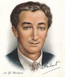 AP Herbert, 1937. Artists: Unknown, WD & HO Wills