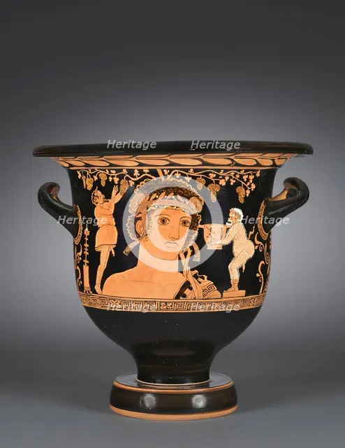 Apulian Bell-Krater, c. 390-380 BC. Creator: Unknown.