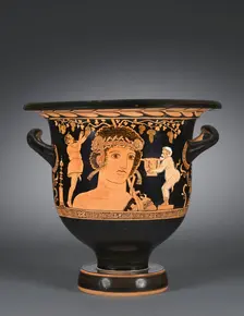 Apulian Bell-Krater, c. 390-380 BC. Creator: Unknown