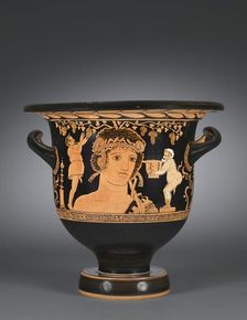 Apulian Bell-Krater, c. 390-380 BC. Creator: Unknown
