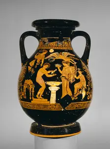 Apulian red-figure pelike, 4th century BC. Artist: Suckling Group