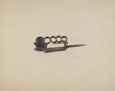 Apache Gun, 1935/1942. Creator: Wayne White