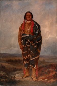 Apache Indian, ca. 1893. Creator: Antonio Zeno Shindler
