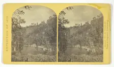 Apache Lake, Summit of Sierra Blanca Mountains, about 35 miles east from Camp Apache..., 1873. Creator: Tim O'Sullivan