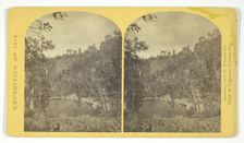 Apache Lake, Summit of Sierra Blanca Mountains, about 35 miles east from Camp Apache..., 1873. Creator: Tim O'Sullivan