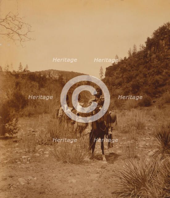 Apache land, c1903. Creator: Edward Sheriff Curtis.