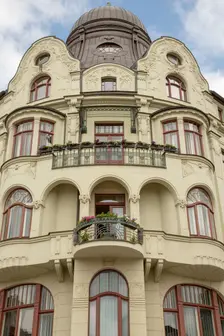 Apartment building, Hansahaus am Wielandplatz, Weimar, Germany, (1905), 2018. Artist: Alan John Ainsworth