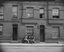 Apartment house at 1739 Seaton Road, Washington, D.C., 1942. Creator: Gordon Parks