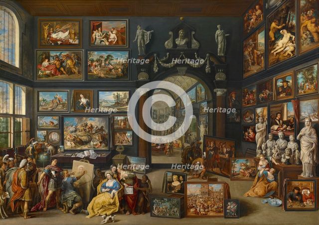 Apelles Painting Campaspe, c.1630.