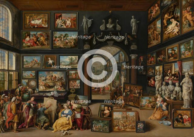 Apelles Painting Campaspe. Creator: Willem van Haecht I.