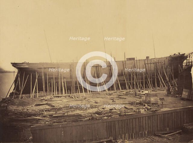 Aphrodita Under Construction, ca. 1857. Creator: Robert Howlett.