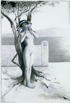 Aphrodite 1896. Artist: Antoine Calbet