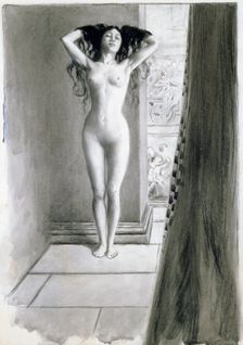 Aphrodite 1896. Artist: Antoine Calbet