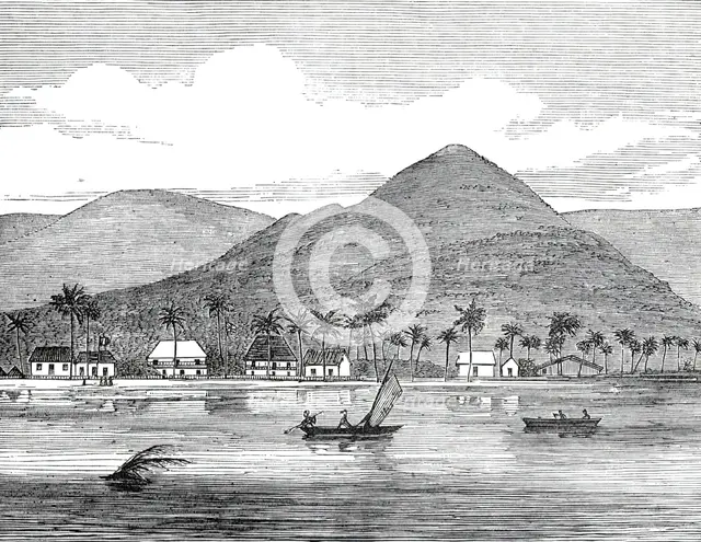 Apia, Samoa, Navigators' Islands, 1876. Creator: Unknown.