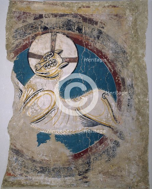 Apocalyptic Lamb (from Sant Climent de Taüll). Artist: Master of Tahull (Master of Sant Climent de Taüll) (active 12th century)