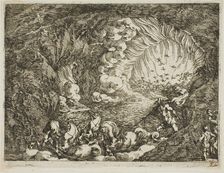 Apocalyptic Vision with Sea Gods, n.d. Creator: Johann Wilhelm Bauer