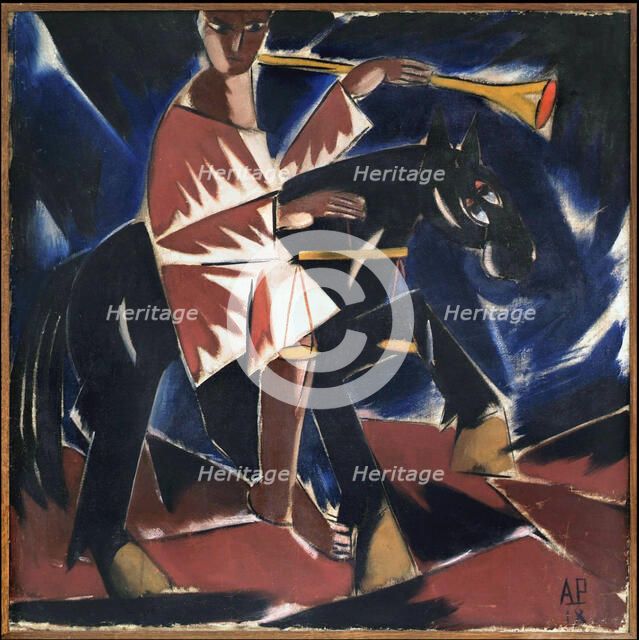 Apocalypse, 1918. Creator: Rybnikov, Alexey Alexandrovich (1887-1949).