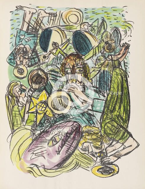 Apocalypse, 1943. Creator: Beckmann; Max (1884-1950).