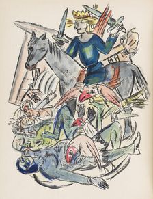 Apocalypse, 1943. Creator: Beckmann; Max (1884-1950)