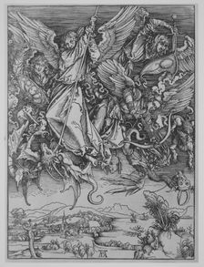 Apocalypsis cu Figuris, 1511., 1511. Creator: Albrecht Durer