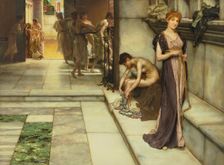 Apodyterium, 1886. Creator: Alma-Tadema, Sir Lawrence (1836-1912)