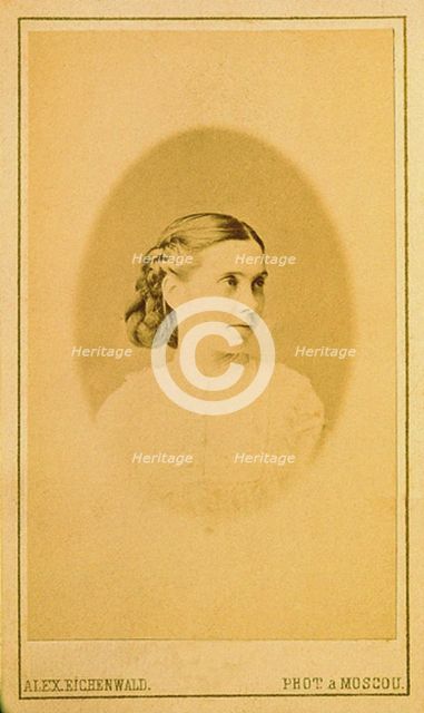 Apollinaria Prokofyevna Suslova (1839-1918), 1867.