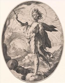 Apollo, 1588. Creator: Hendrick Goltzius (Dutch, 1558-1617)