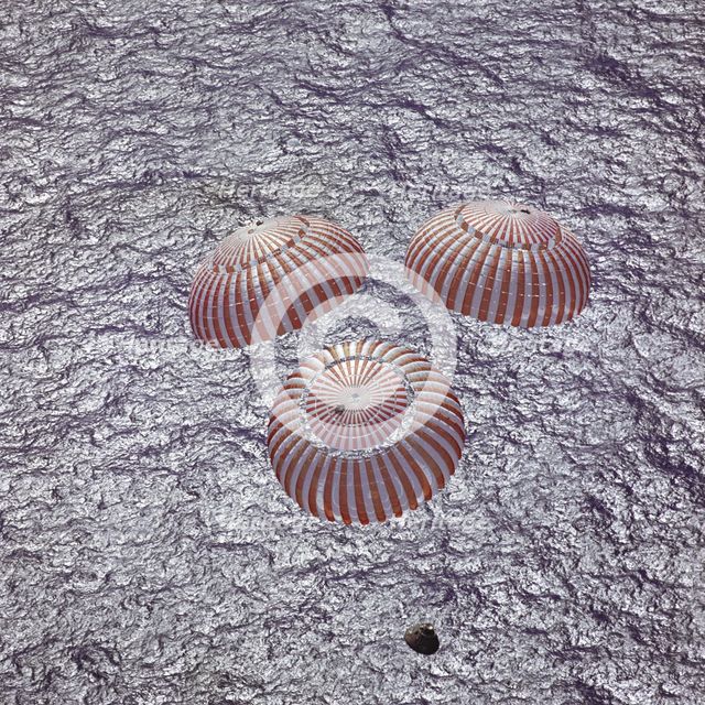 Apollo 16 Recovery, 1972. Creator: NASA.
