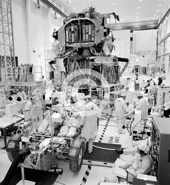 Apollo 17 Flight Hardware Checkout, Florida, USA, 1972.  Creator: NASA.