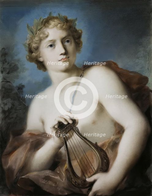 Apollo, 1740. Creator: Rosalba Giovanna Carriera.