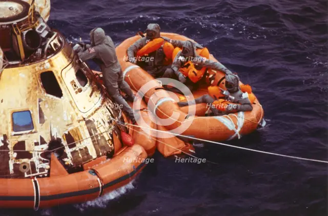 Apollo 11 Recovery Area, 1969. Creator: NASA.