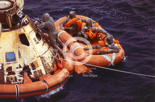 Apollo 11 Recovery Area, 1969. Creator: NASA.