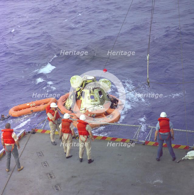 Apollo 8 Recovery, 1968. Creator: NASA.