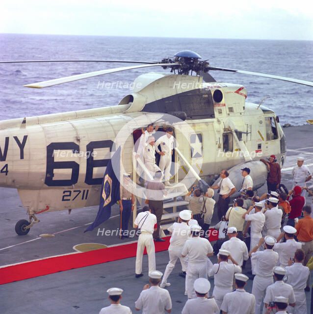 Apollo 8 Recovery, 1968. Creator: NASA.