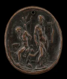 Apollo, Marsyas, and Olympus, 15th century. Creator: Unknown
