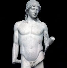 Apollo old replica of an original from 5th century b.C