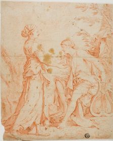 Apollo and the Cumean Sybil, n.d. Creator: Unknown