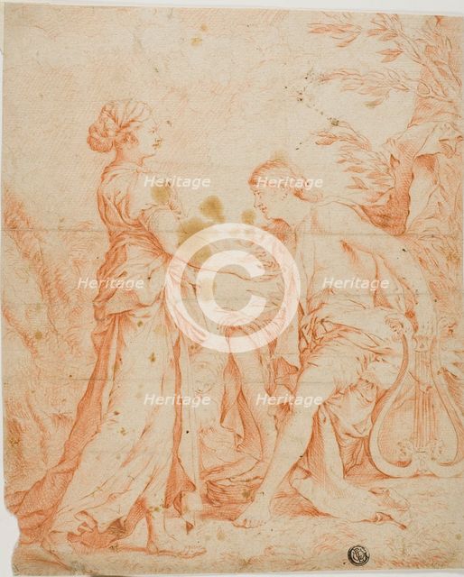 Apollo and the Cumean Sybil, n.d. Creator: Unknown.