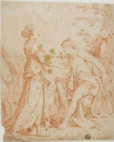 Apollo and the Cumean Sybil, n.d. Creator: Unknown