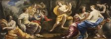 Apollo and the Muses, 1640s. Creator: Dorigny, Michel (1616-1665)