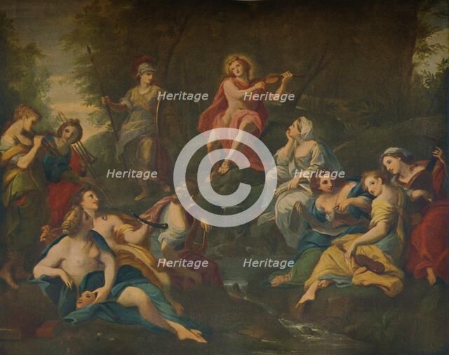 'Apollo and the Muses', 1772. Artist: Angelika Kauffmann.
