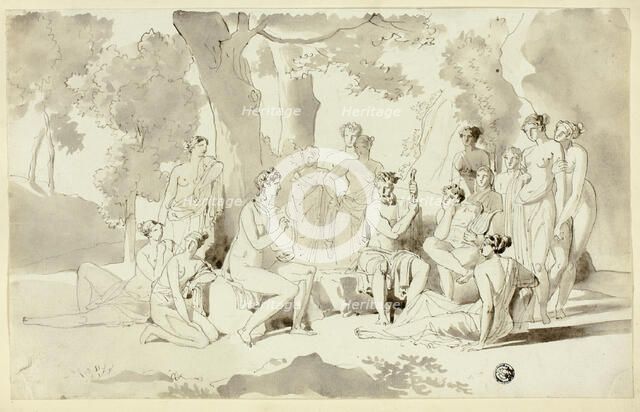 Apollo and the Muses, n.d. Creator: Juan Cristobal.