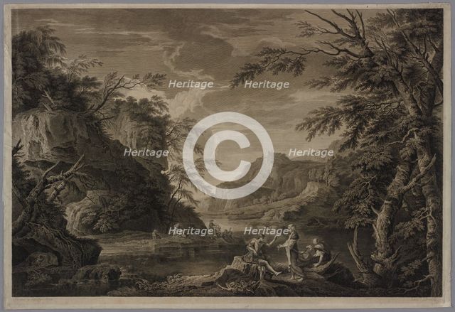 Apollo and the Sibyl, 1779. Creator: John Browne (British, 1741-1801).