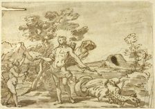 Apollo and the Pythian Monster, n.d. Creator: Unknown