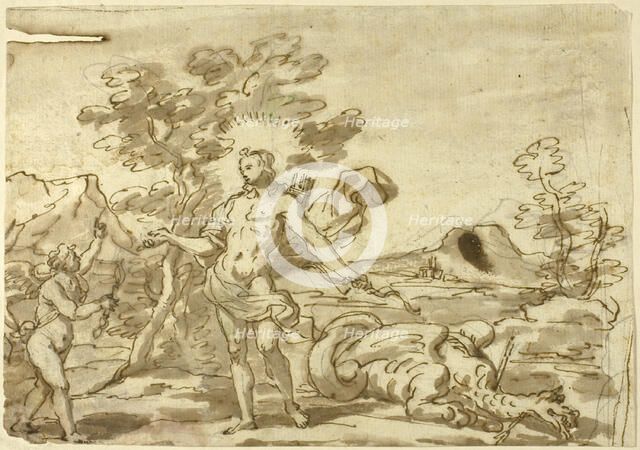 Apollo and the Pythian Monster, n.d. Creator: Unknown.